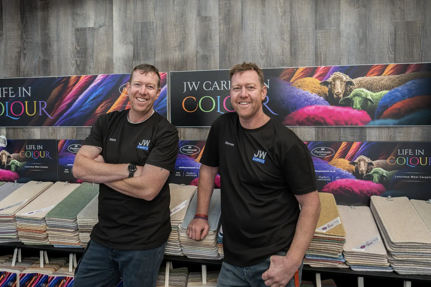 The JW Carpets team